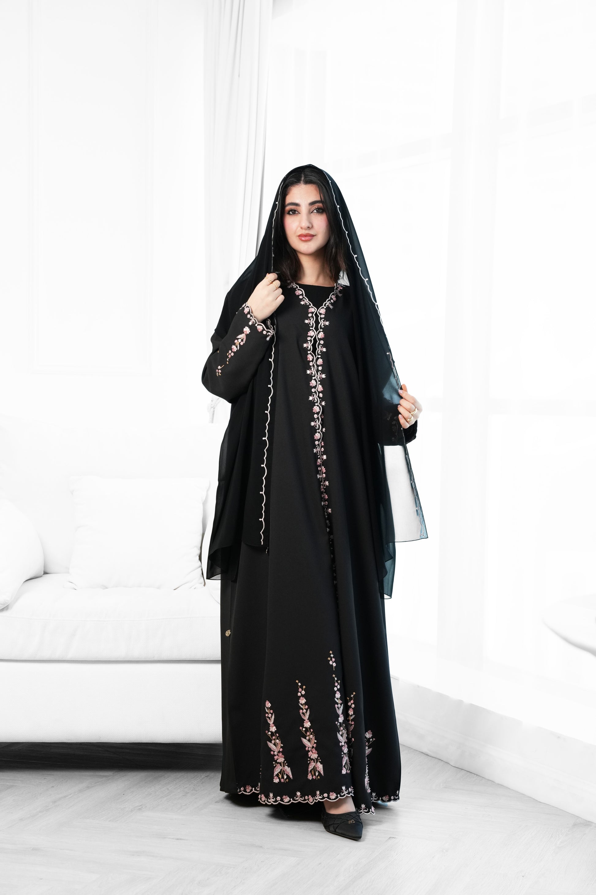Royal Crepe abaya
