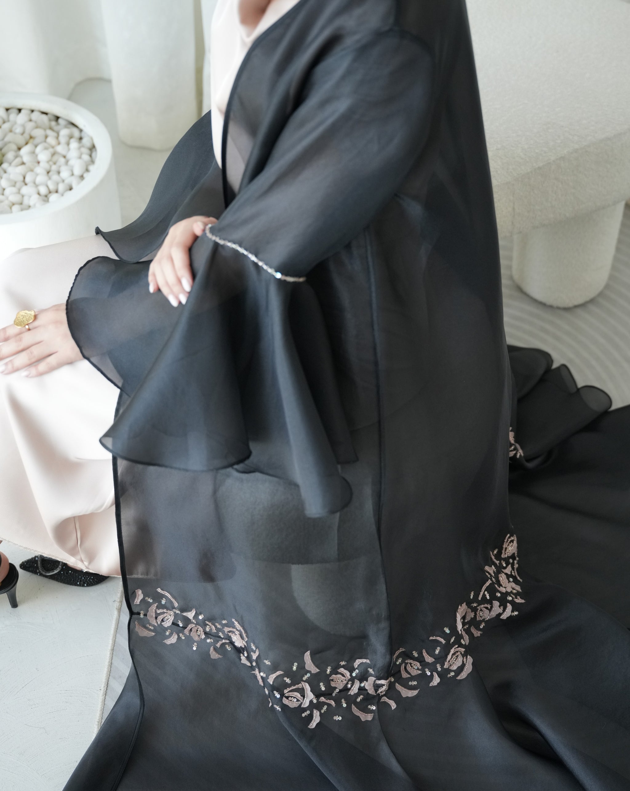 Organza Abaya For Wedding