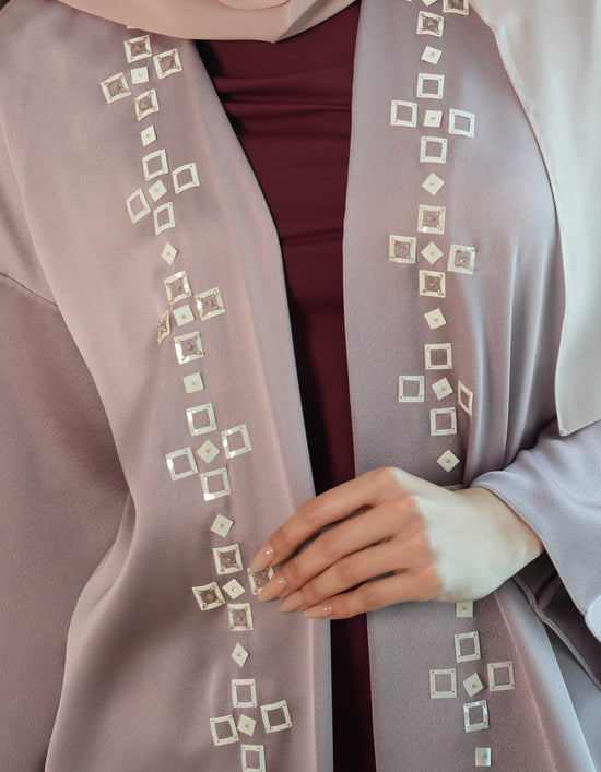 Star Shine Fabric Abaya
