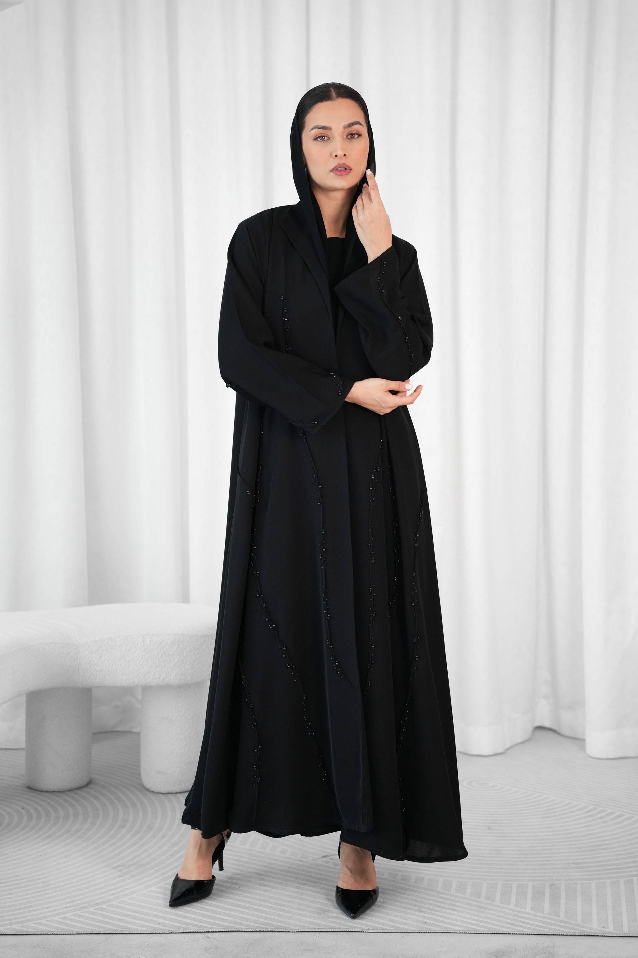 Internet Fabric Abaya
