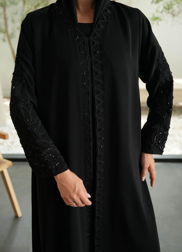 Victory Kuwaiti Crepe abaya