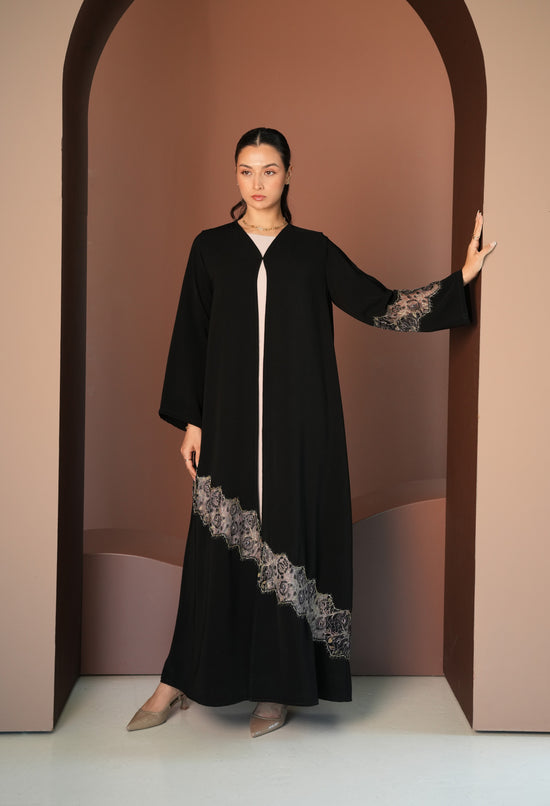 Victory Kuwaiti Crepe Abayah