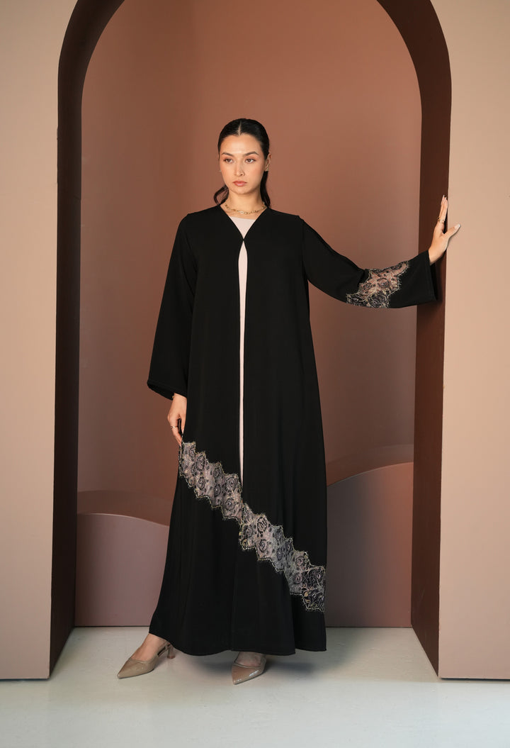 Victory Kuwaiti Crepe Abayah