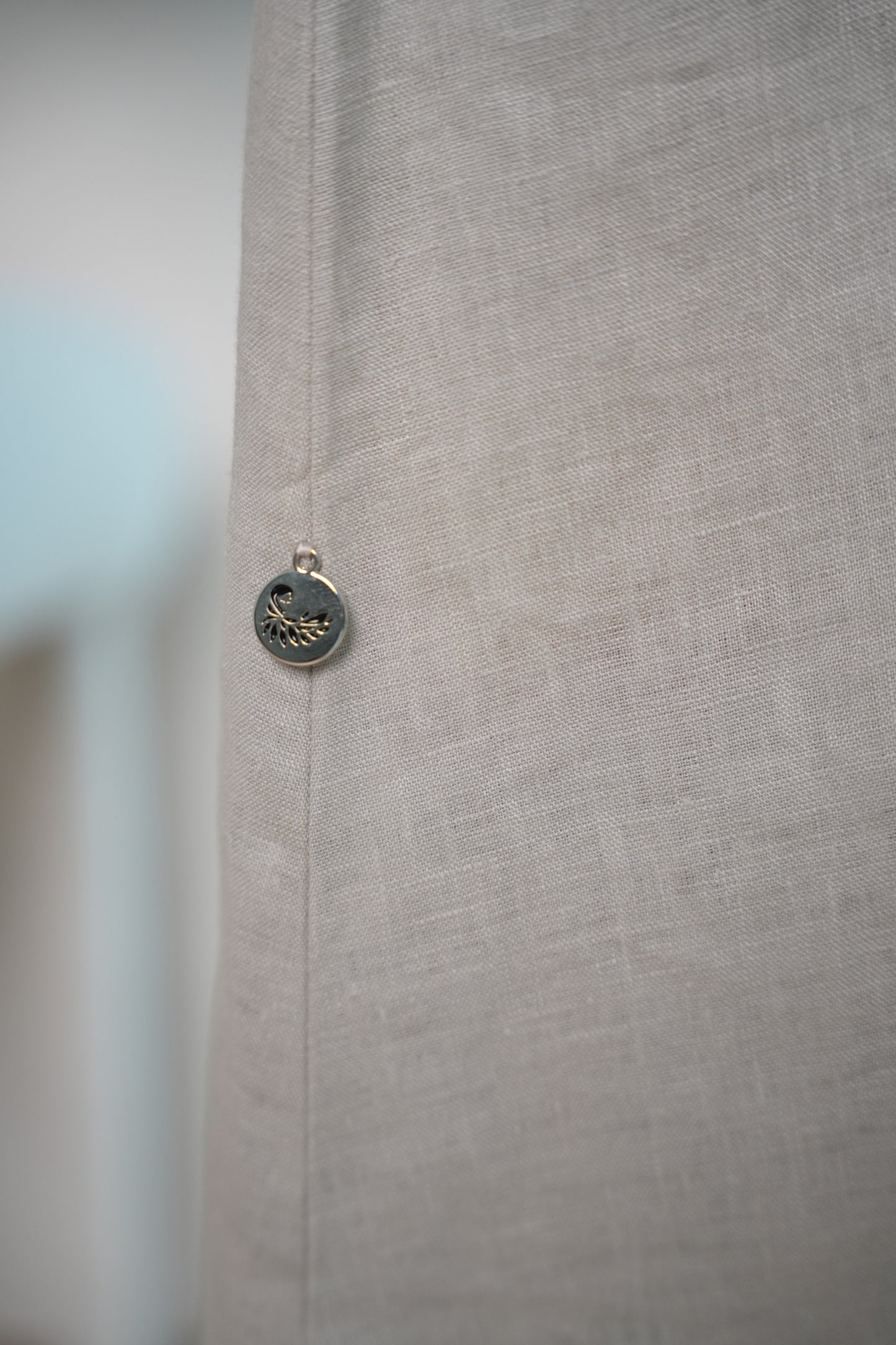 Pure linen Abaya