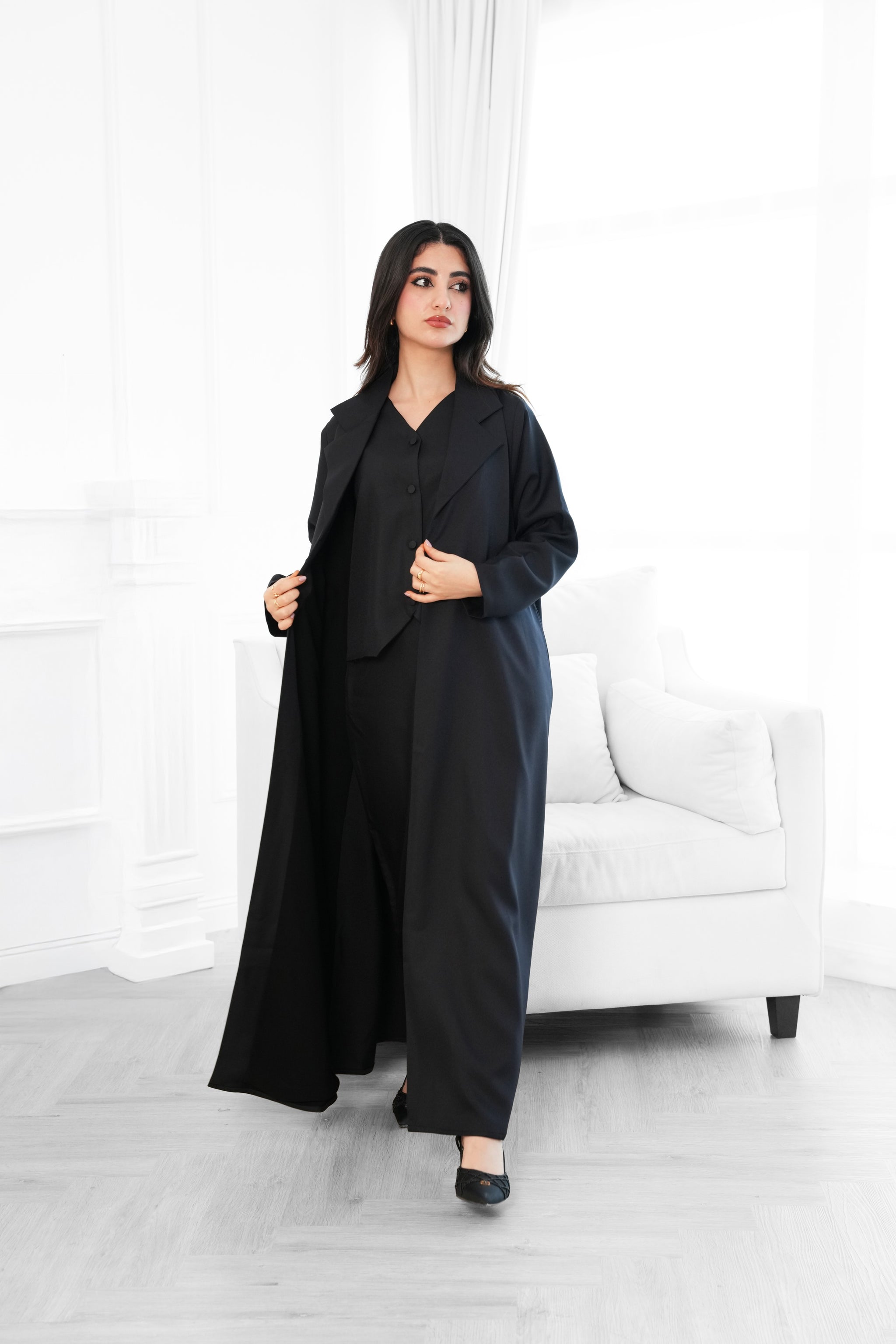 Daily wear Abaya with a Formal Touch