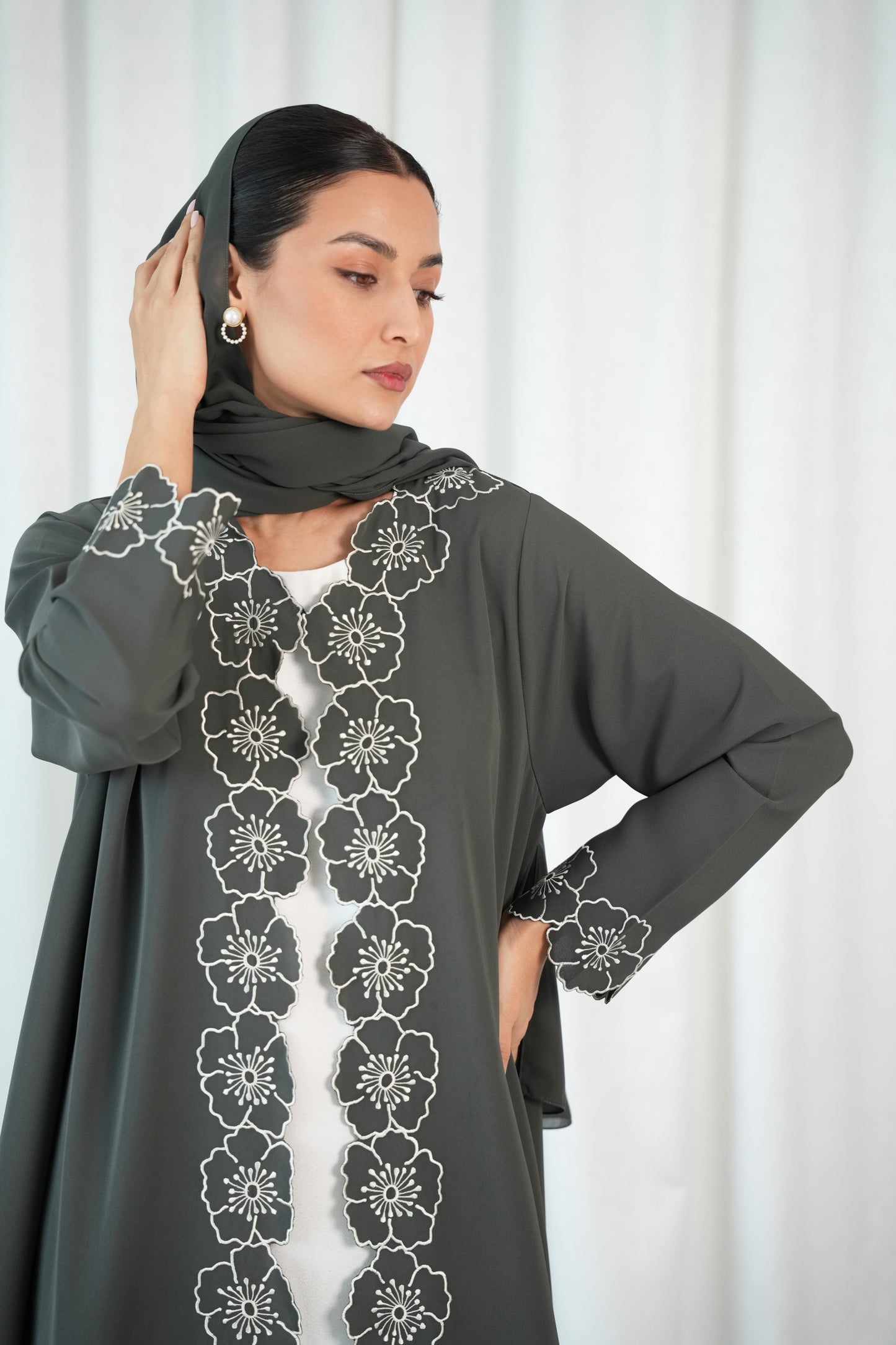 Internet Fabric  Abaya
