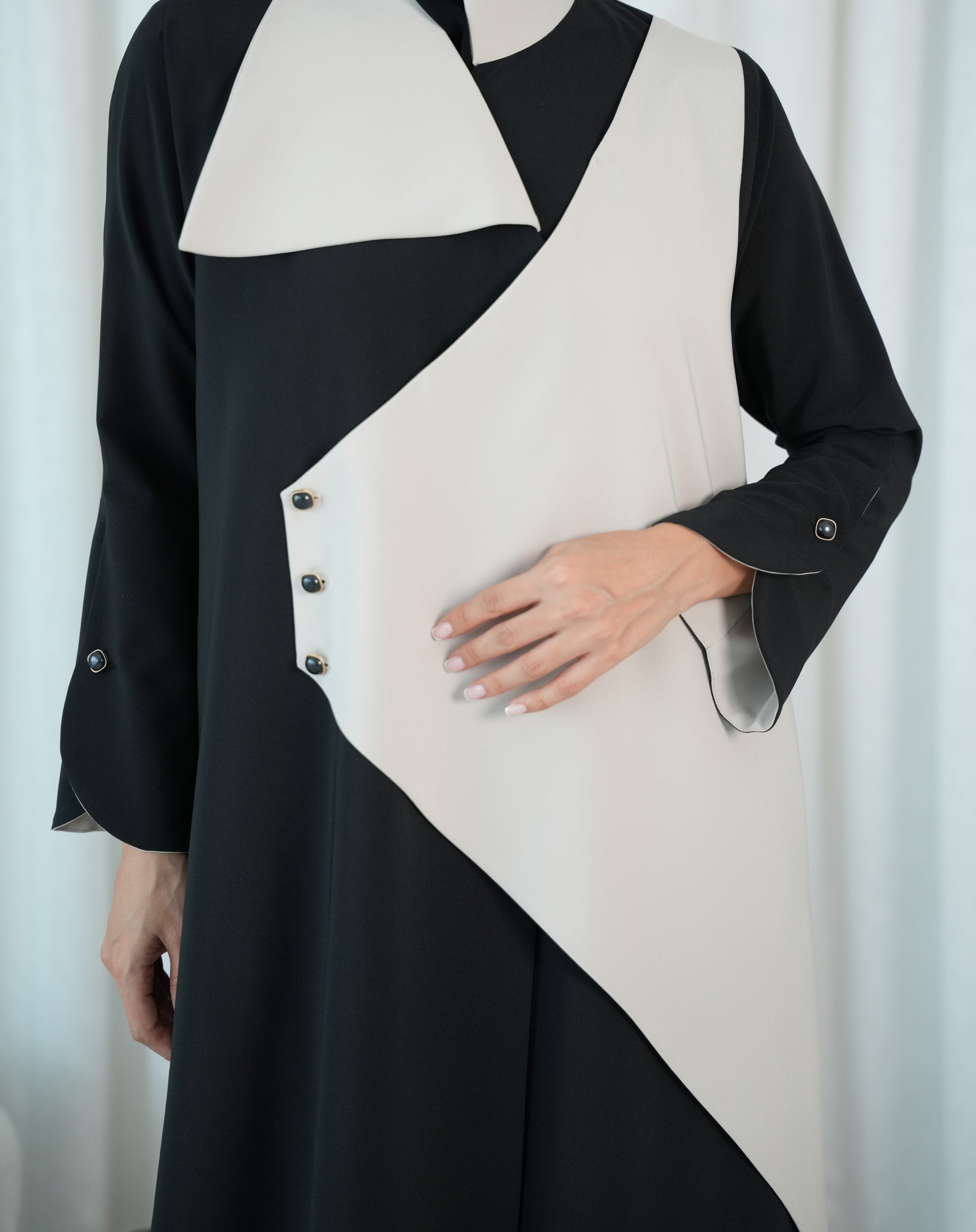 Rabban Crepe Office Abaya