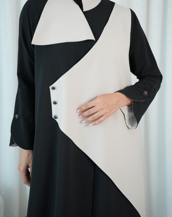 Rabban Crepe Office Abaya