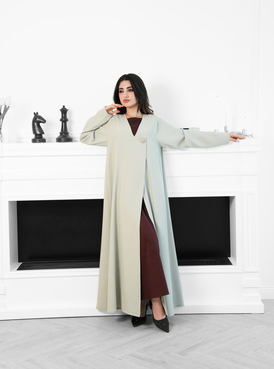 Italian crepe Abaya with a Formal Touch