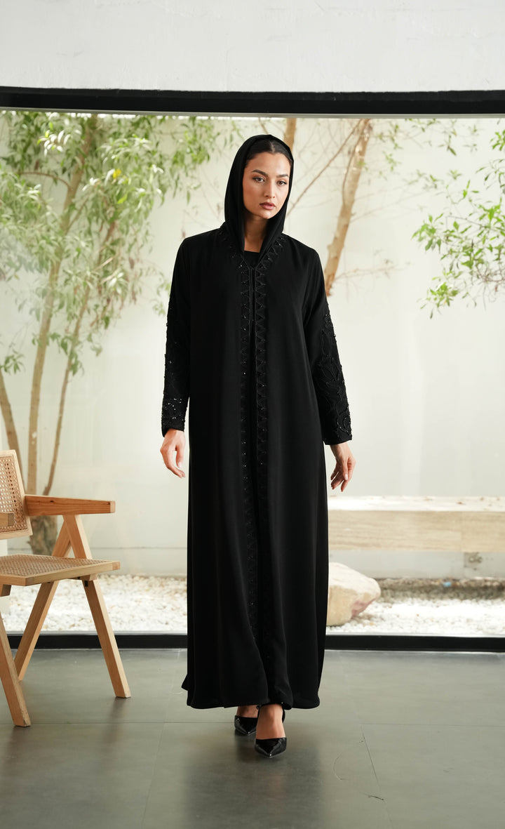 Victory Kuwaiti Crepe abaya