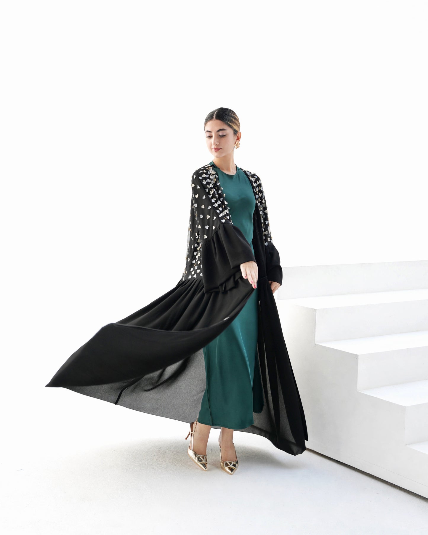 Flower Abaya
