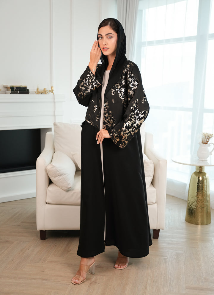 Zari style fabric with Internet Fabric