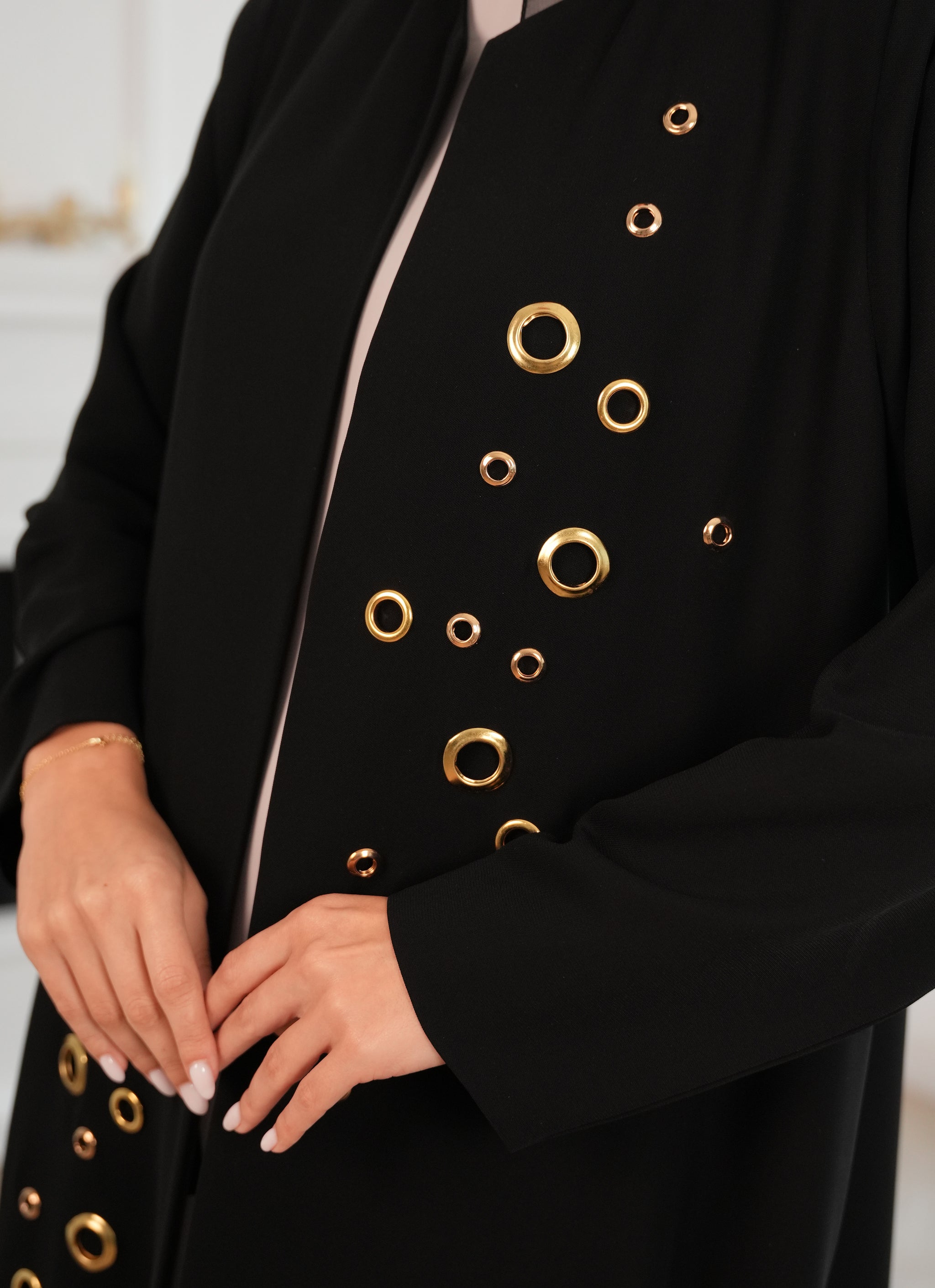 Salsa fabric abaya