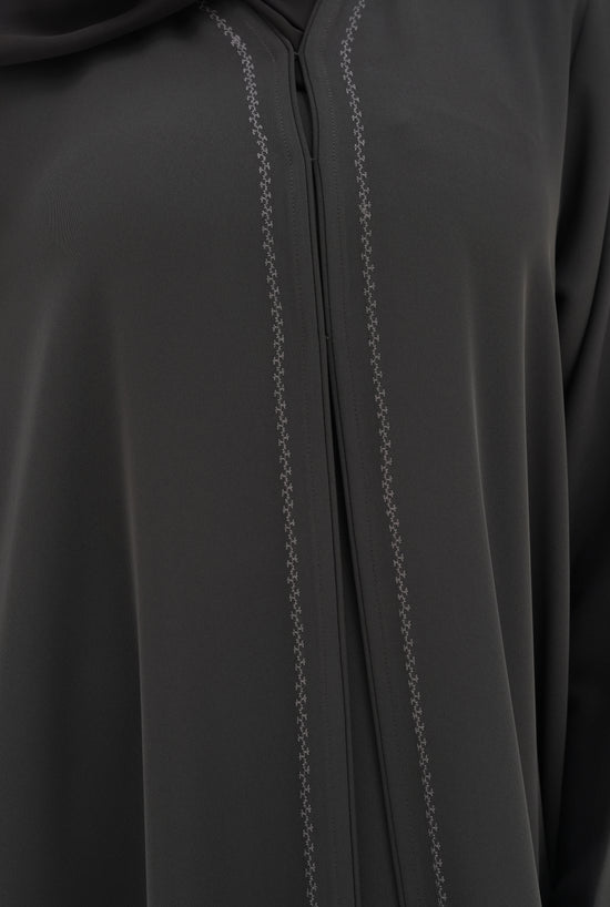 Internet fabric  Embroidery abaya and shaila