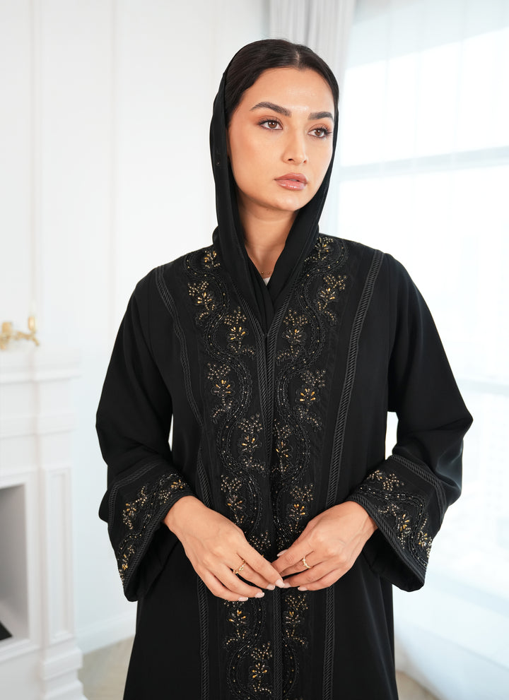Internet fabric  Lace style with beads handwork