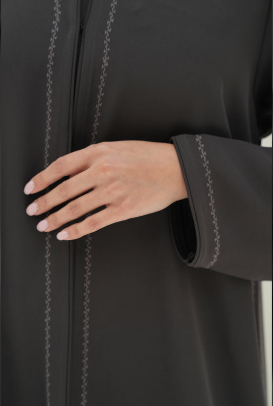 Internet fabric  Embroidery abaya and shaila