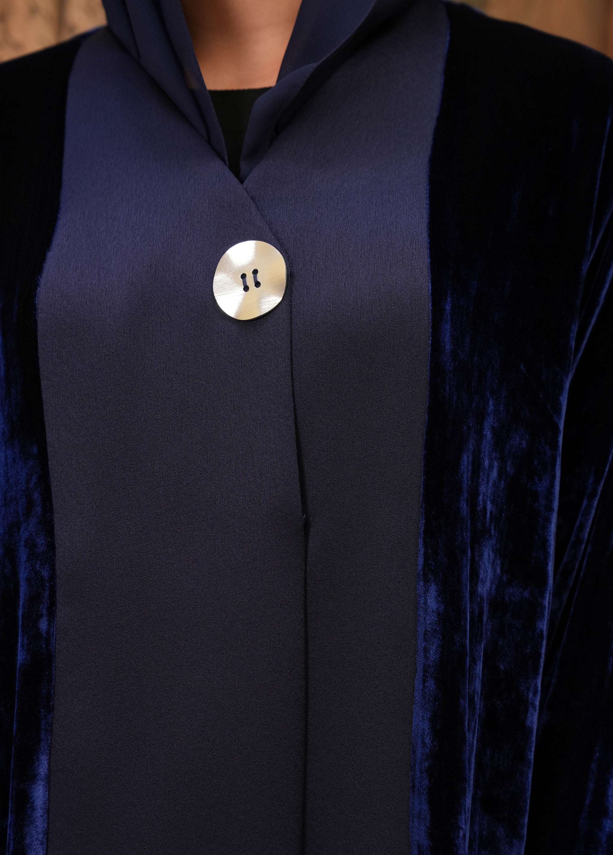 Elegant Velvet silk with Crepe Silk - Colored