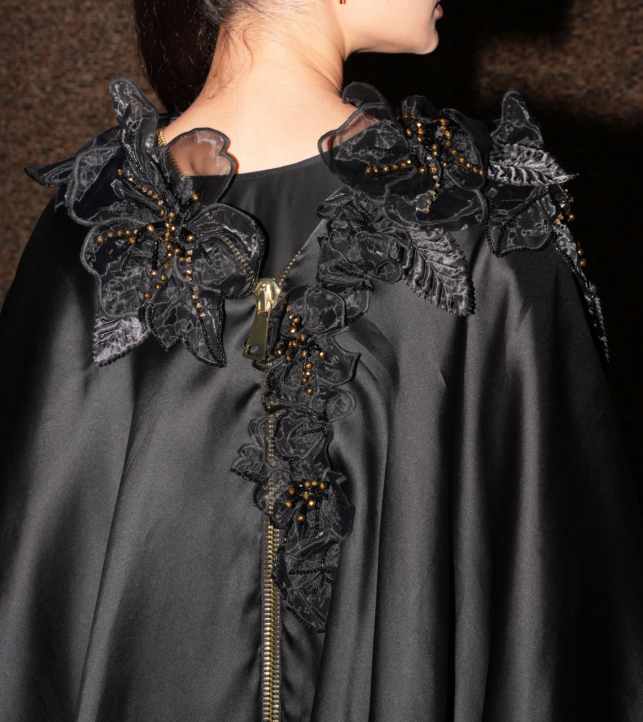 Japanese Organza with Flower Kharaz