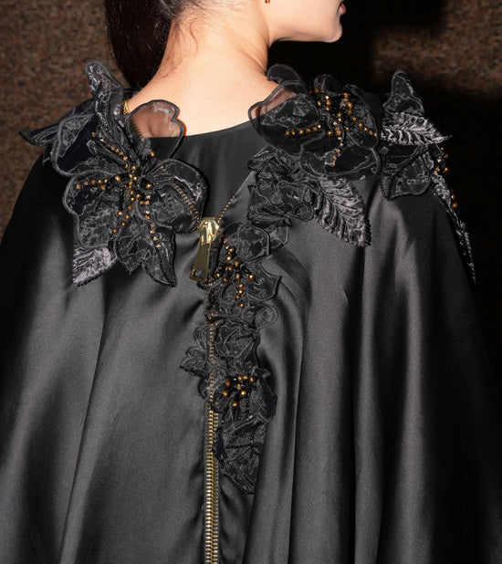 Japanese Organza with Flower Kharaz