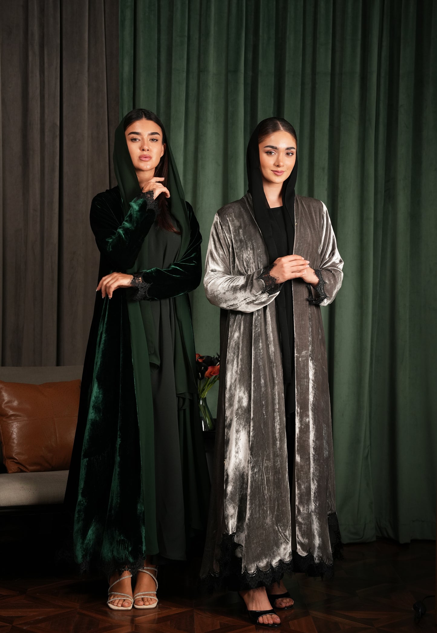 Original Silk Velvet Aabaya