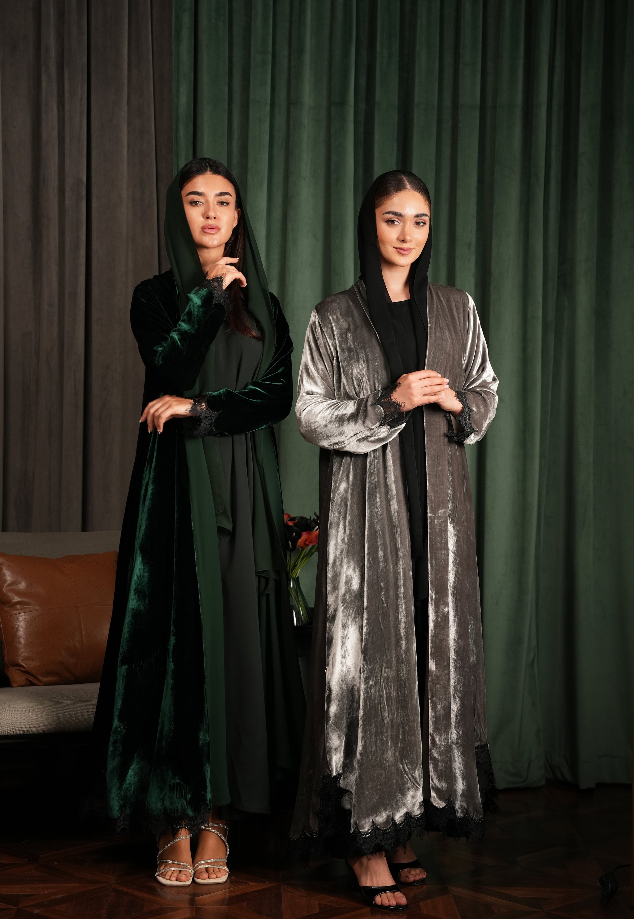 Original Silk Velvet Aabaya