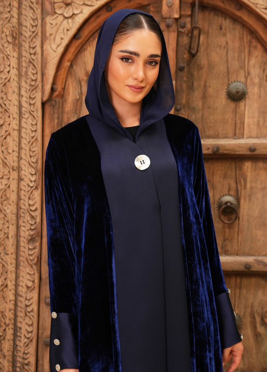 Elegant Velvet silk with Crepe Silk - Colored