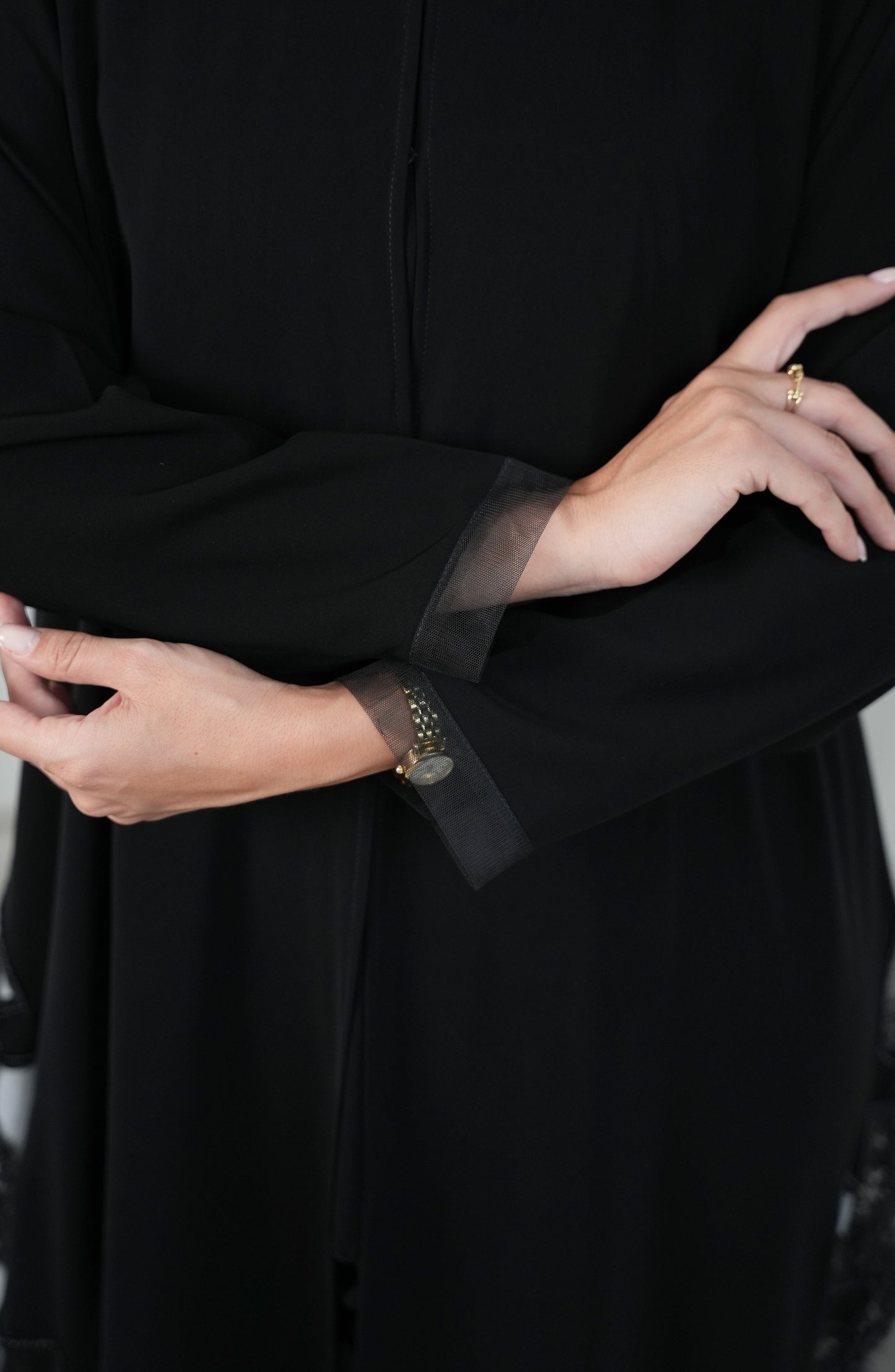 Nada fabric with Toor, lace and handwoork