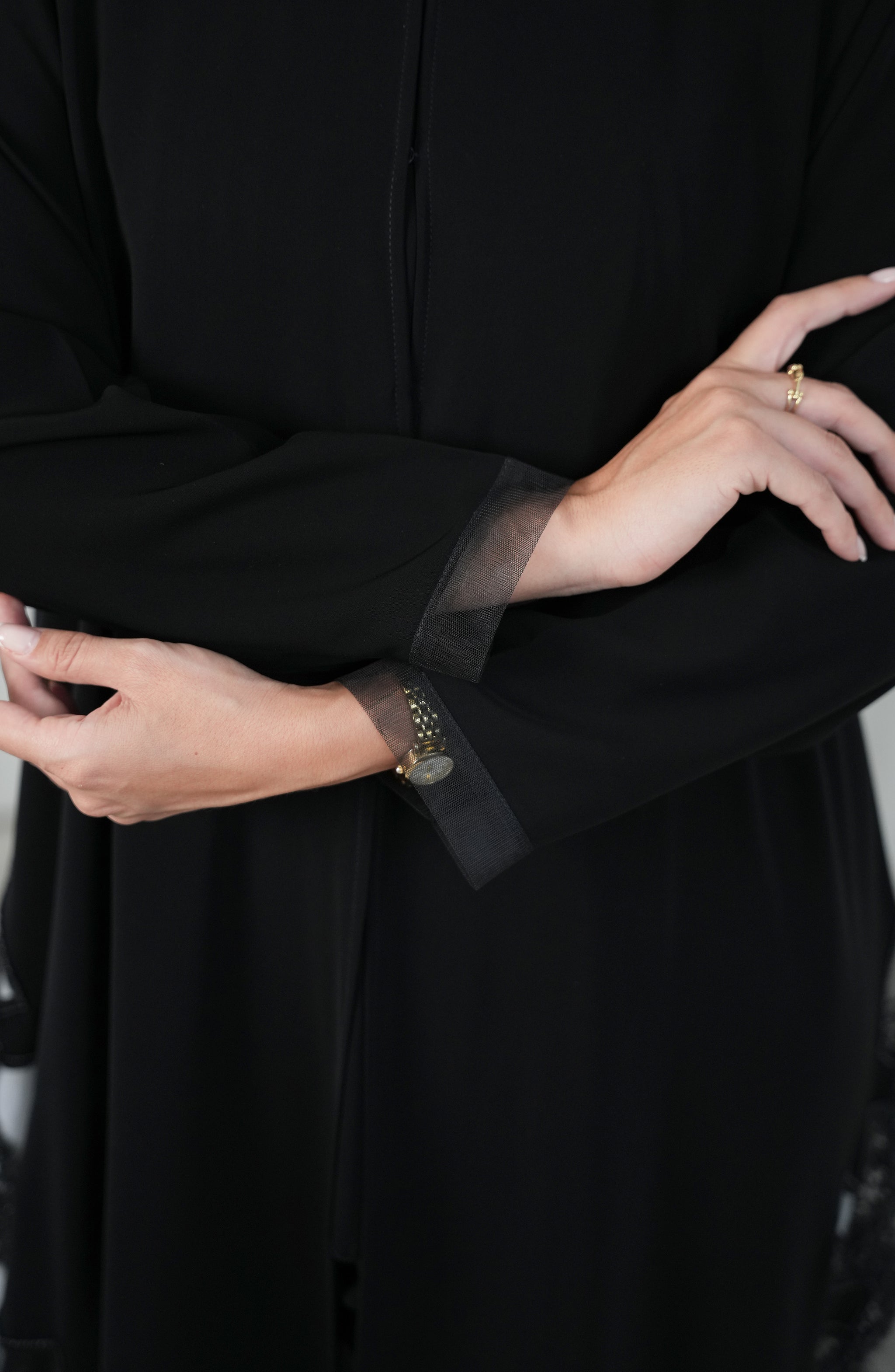 Nada fabric with Toor, lace and handwoork