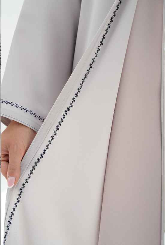 Internet fabric  Embroidery abaya and shaila