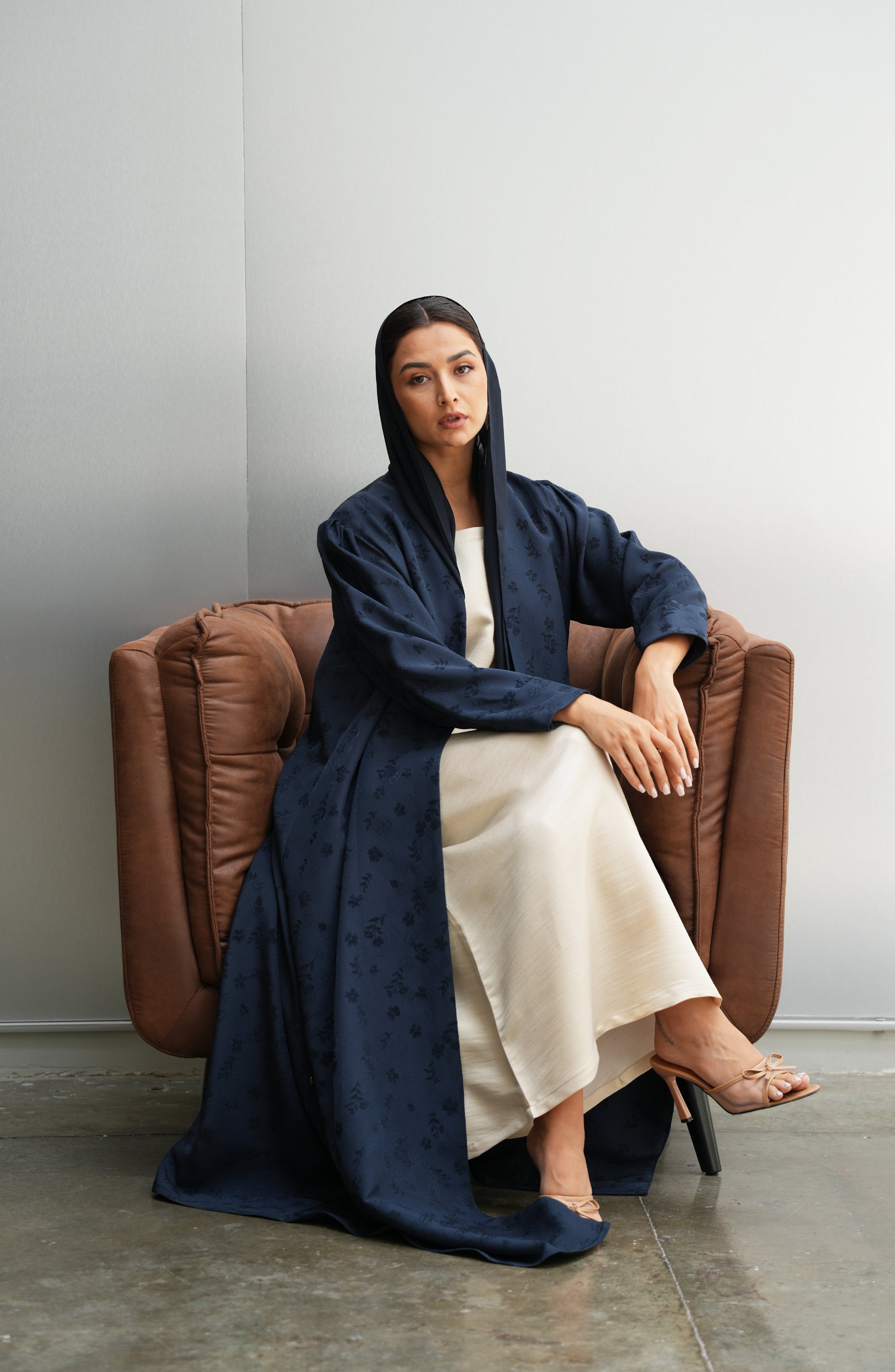 Turkish Jacquard Abaya
