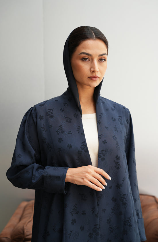 Turkish Jacquard Abaya