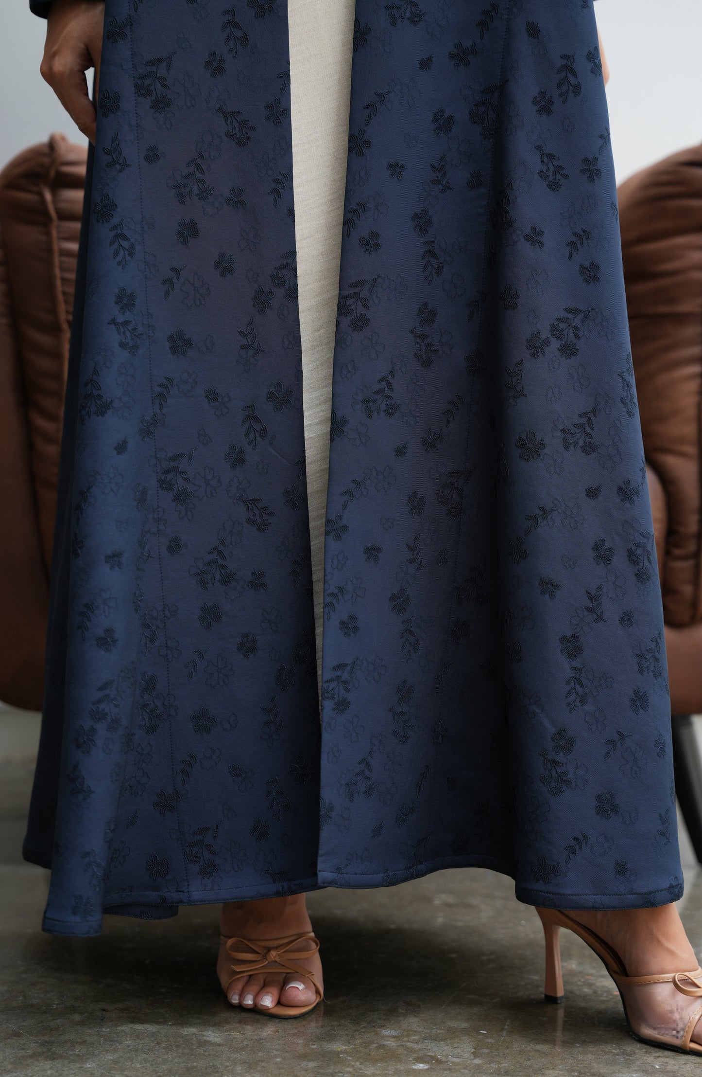 Turkish Jacquard Abaya