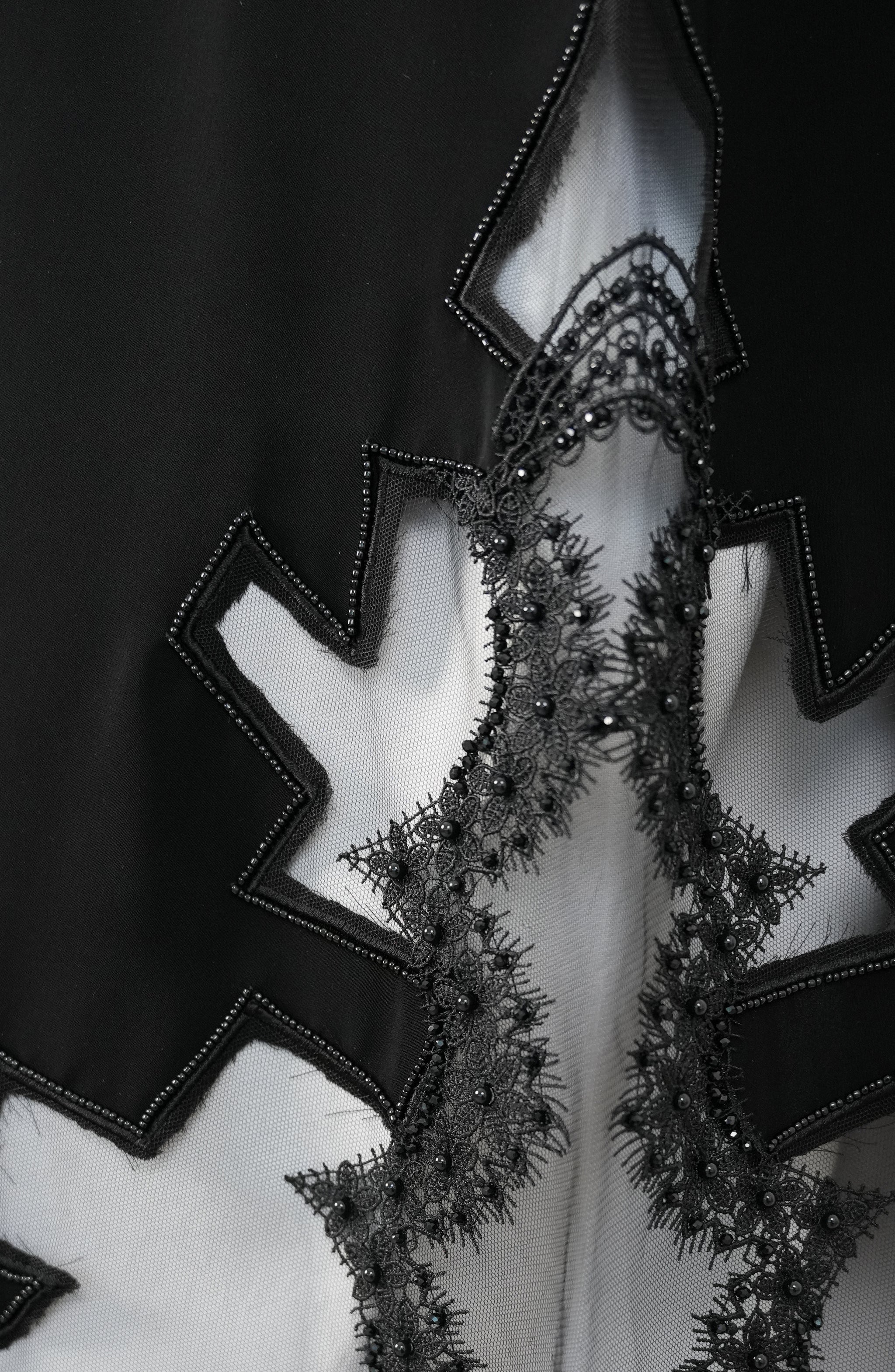Nada fabric with Toor, lace and handwoork