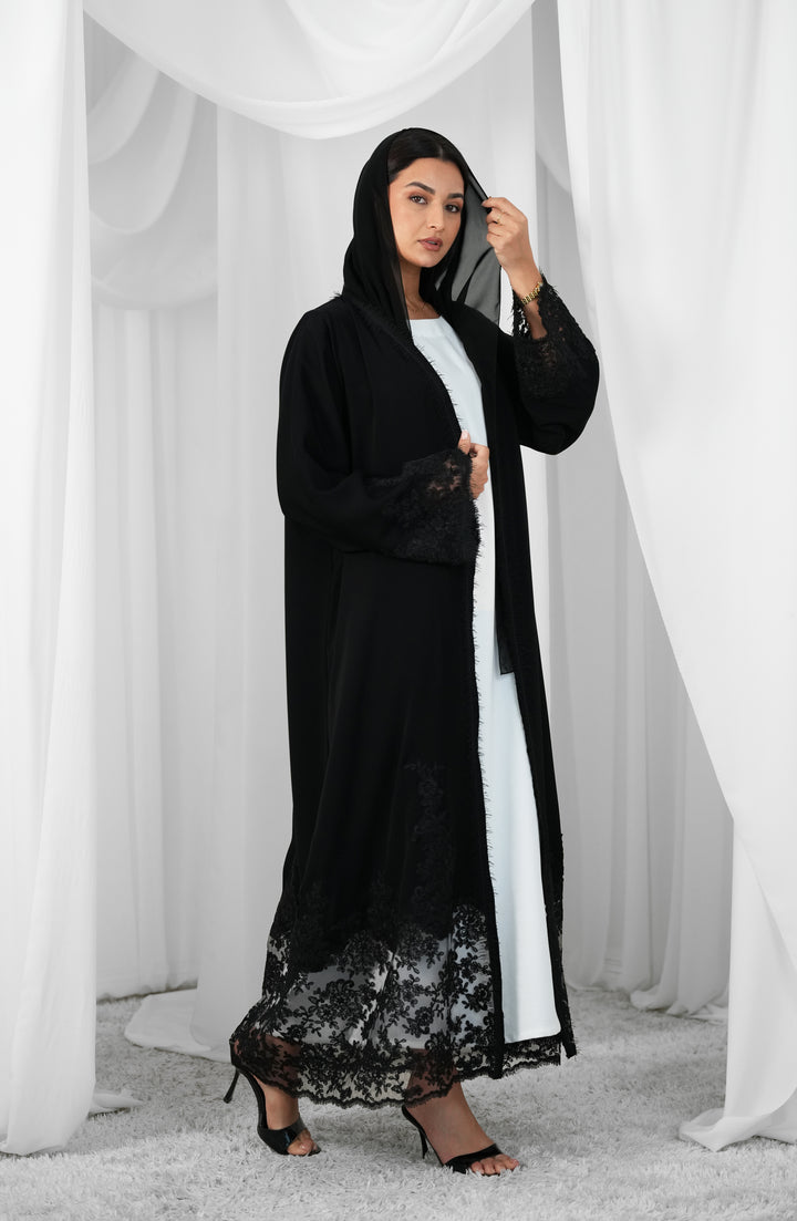Black Internet fabric, Lace Style